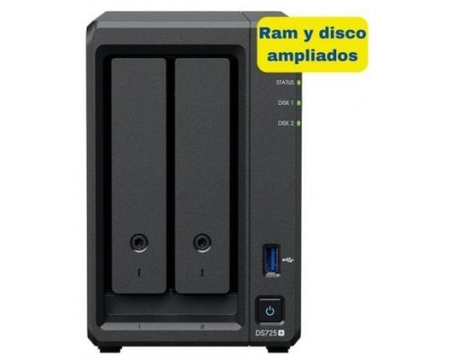 NAS SYNOLOGY DS725 PLUS 8GB 8TB